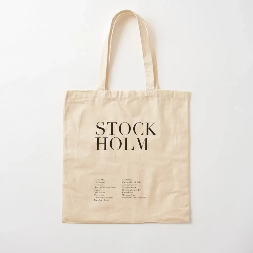 

Stockholm Tote Bag large size bags Women's handbag Bag