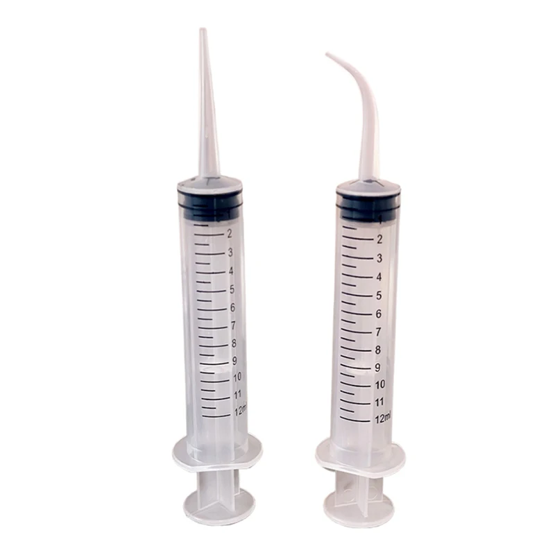 3/6 Stuks Geen Naald 12 Ml Spuiten Voor Vloeibare Multi Transparante Plastic Vloeistof Doseren Plastic Spuit Olie lijm Applicator