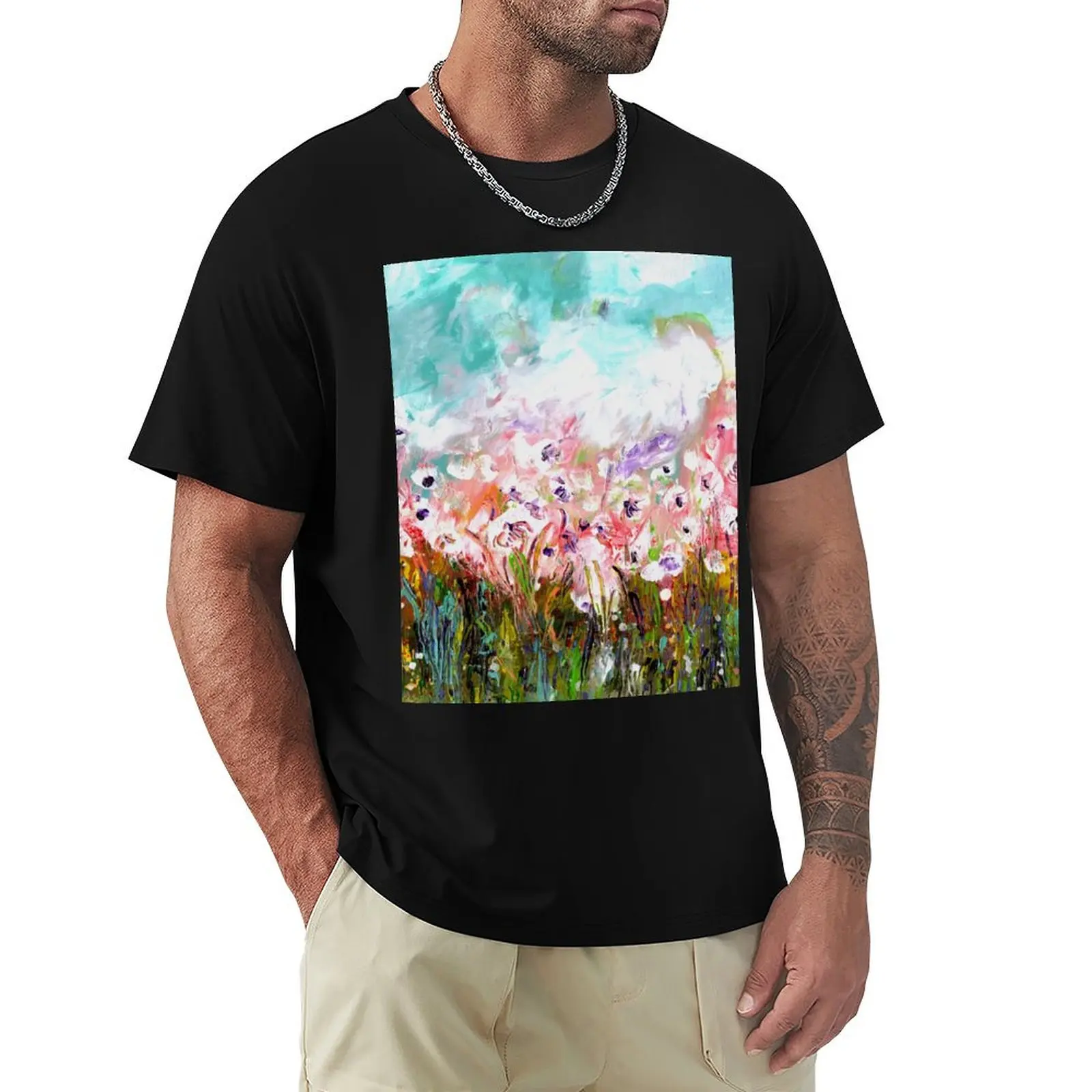 Wild Dancing Life T-Shirt Large Size Casual Short Sleeve Top