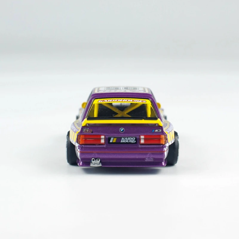 Kaido MINIGT 1:64 نيسان سكاي لاين GT-R BMW M3 E30 هوندا سيفيك غطاء قابل للفتح تعديل سيارة محاكاة سبيكة نموذج سيارة جمع #5