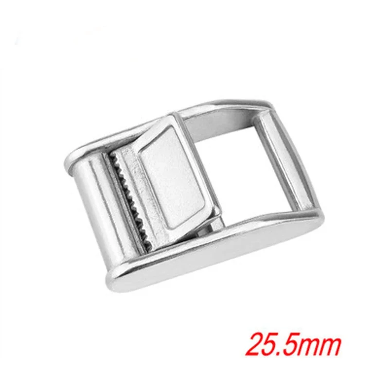 Stainless Steel 316 Cam Buckle Ratchet Buckle Tie Down Strap or Webbing Cargo     Lashing Lash Luggage Bag Belt Metal Buckle