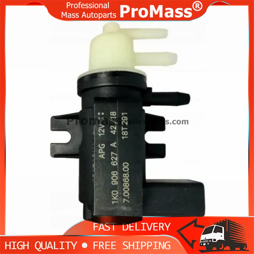 

1PC Turbo Pressure Control Vacuum Valve 1J0906627 for Golf mk5 mk6 Passat Polo Tiguan Transporter T5 T6 EOS For Seat Ibiza Leon