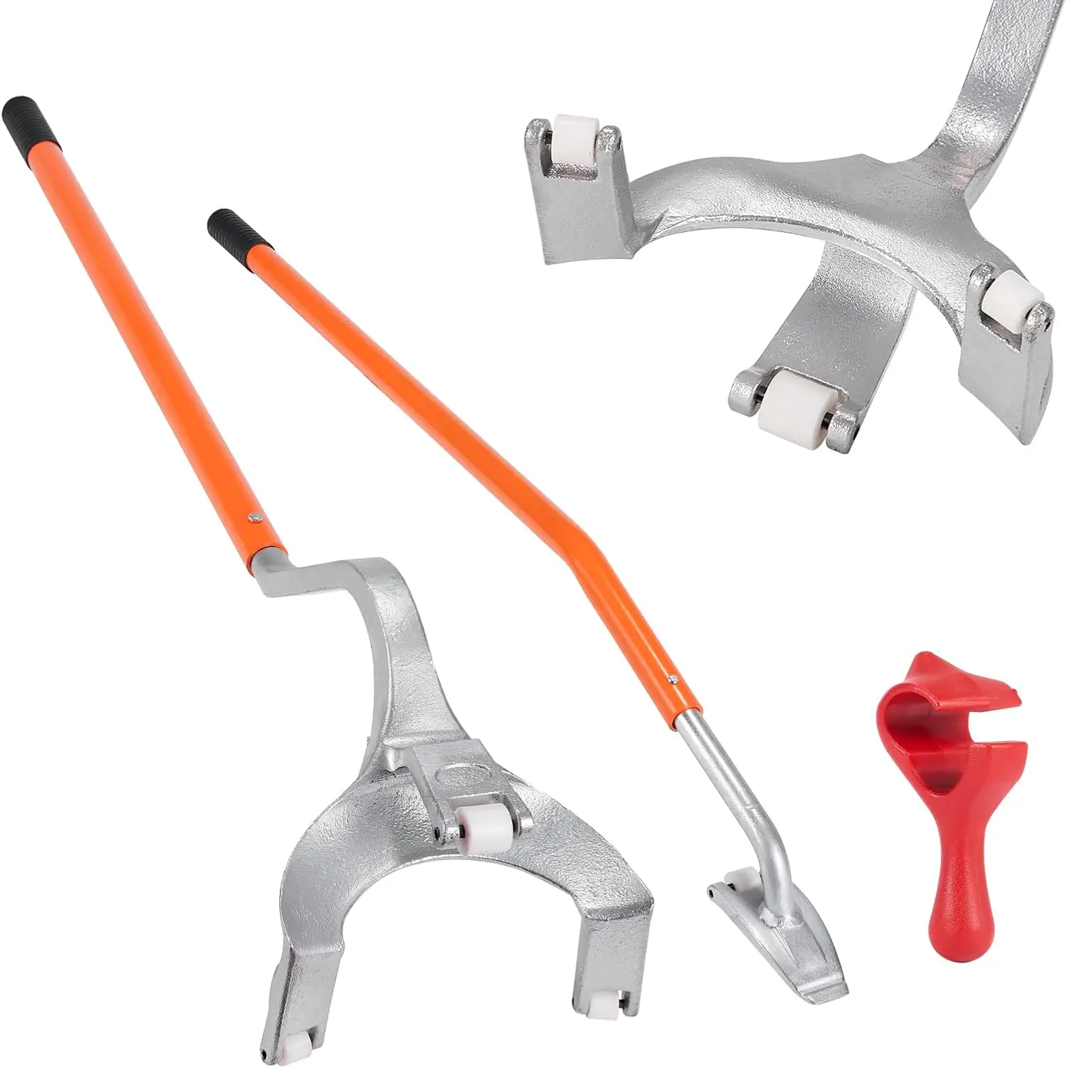 

Heavy Duty Manual Tire Changer Tool Set for 22.5" to 24.5" Truck and Car Tires with Bead Breaker