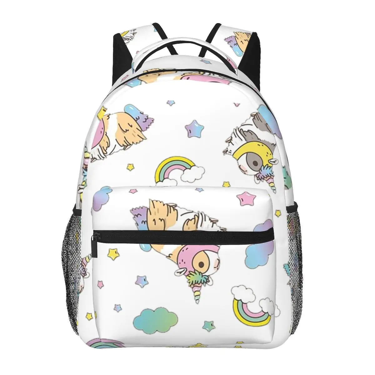 

Guinea Pig_kawaii Guinea Pig In Unicorn Kawaii Backpacks Boys Girls Bookbag Children School Bags Kids Rucksack Shoulder Bag