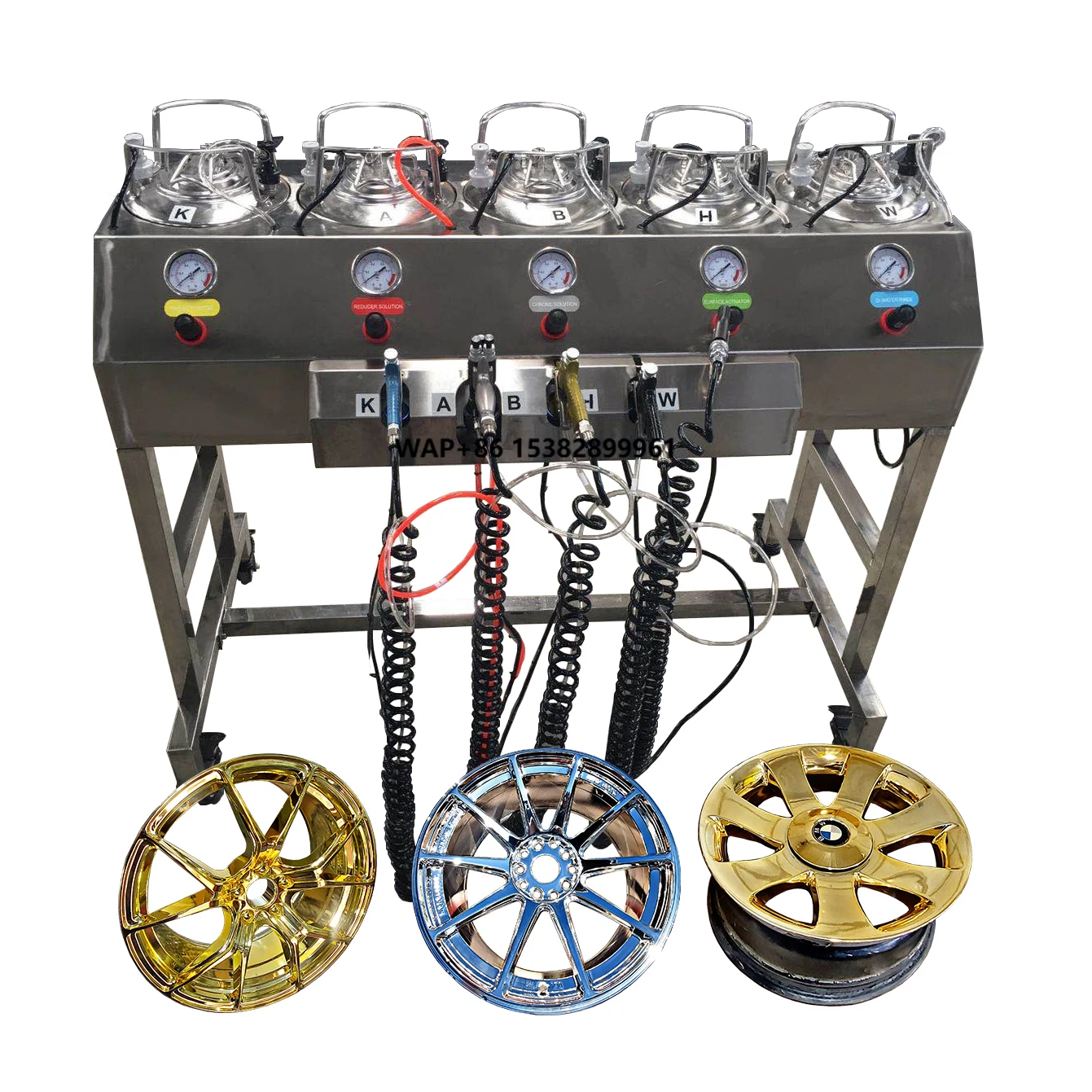 GookiiTech 10L Spray Chrome Plating Machine Mirror Finish Coating System for Wood Mirror Fibre Resin Metal Competitive Price