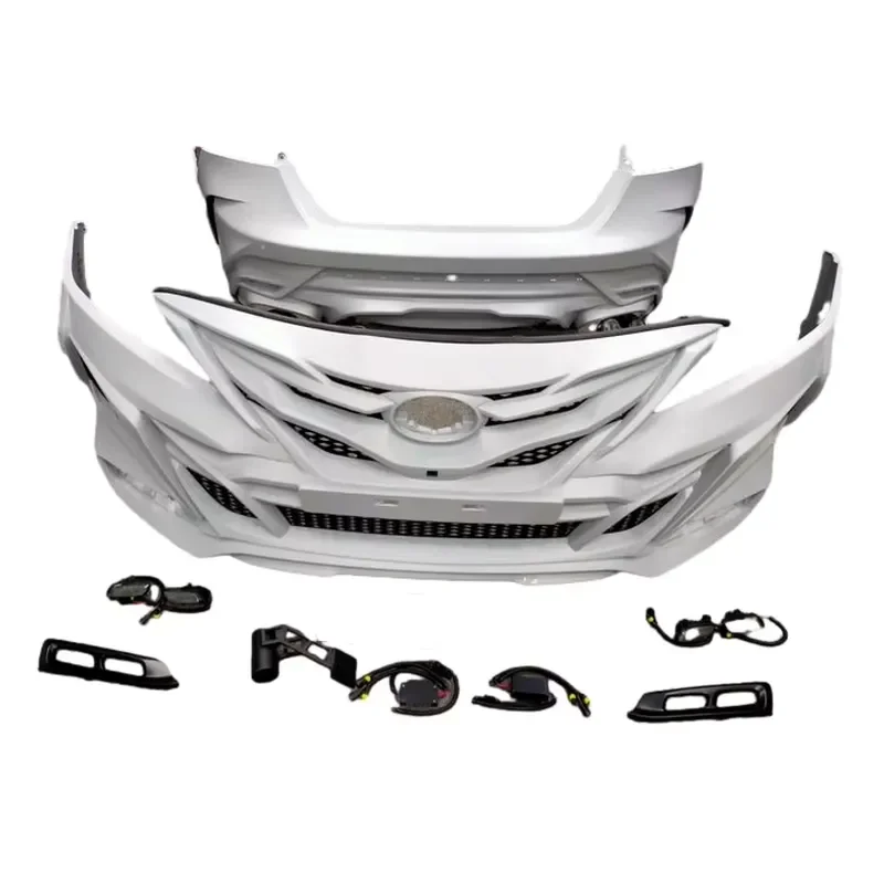 for C-Car Parts LDR High Quality Body Kit Front Rear Bumpers with Bolt Mounting for 2018-2022