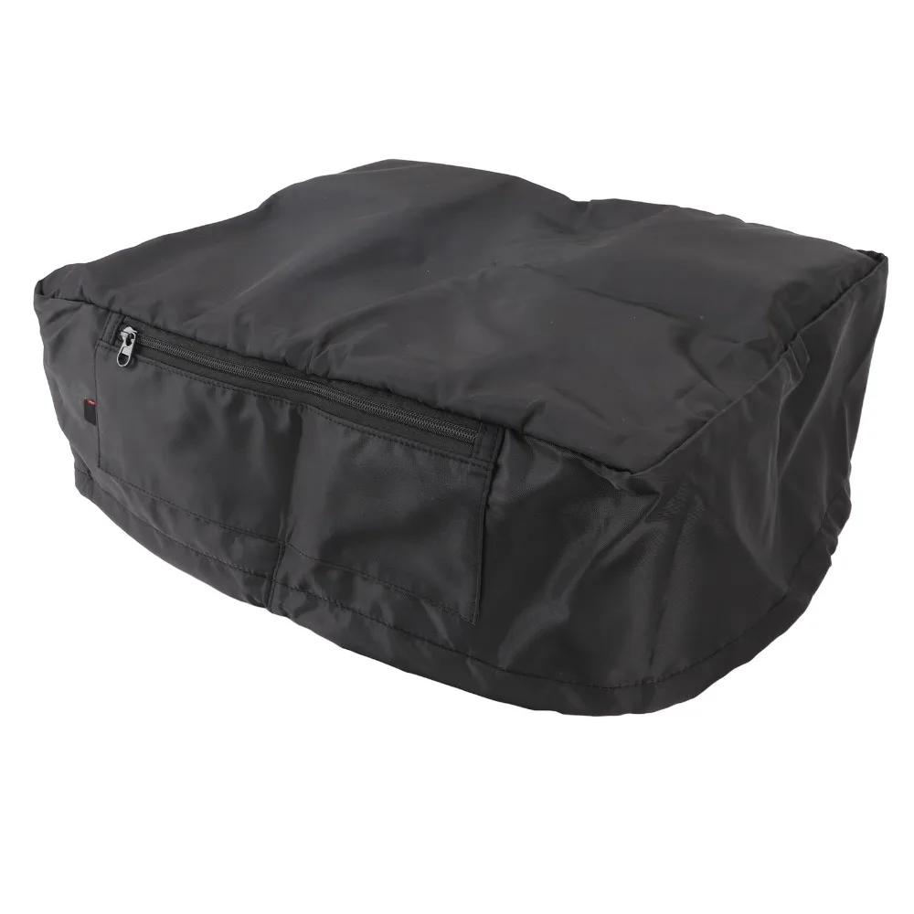 Nylon Fabric Amplifier Receiver Dust Cover Rainproof Breathable Home Theater Receiver Cover Elastic Design Black Color