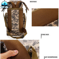 80L Tactical Backpack Waterproof Trekking Fishing Hunting Bag Molle Backpack Outdoor Sport Military Rucksacks