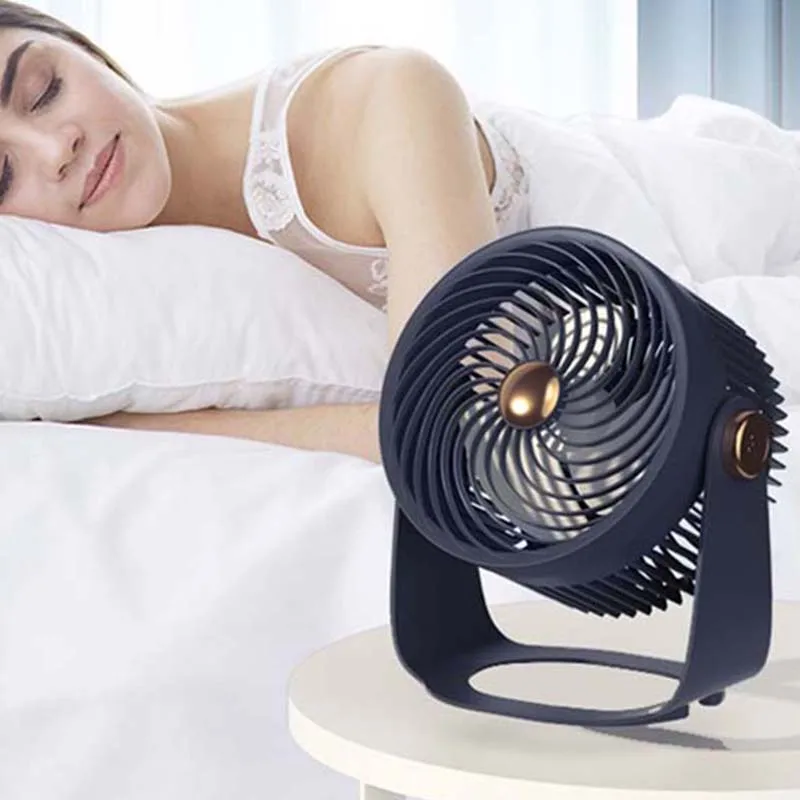Новое поступление, умный настольный вентилятор с USB, Домашний Настольный вентилятор с подставкой, перезаряжаемый Настольный вентилятор охлаждения воздуха