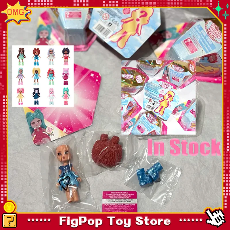 In Stock Hot Spot Girl Heart Magic Blind Boxs Royale High Mysterious Friend Series Mini 1 Doll 3 Inch Changeable Doll Toys Gifts