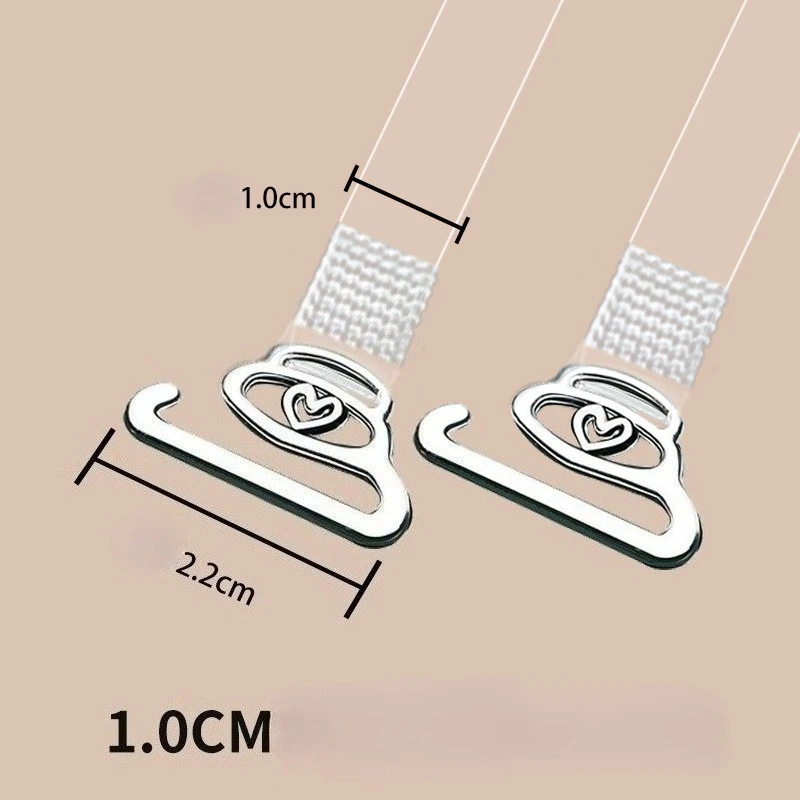 Premium Long-lasting Clear Bra Straps Removable Concealable Underwear Straps Flexible Non-slip Shoulder Straps New  for Summer