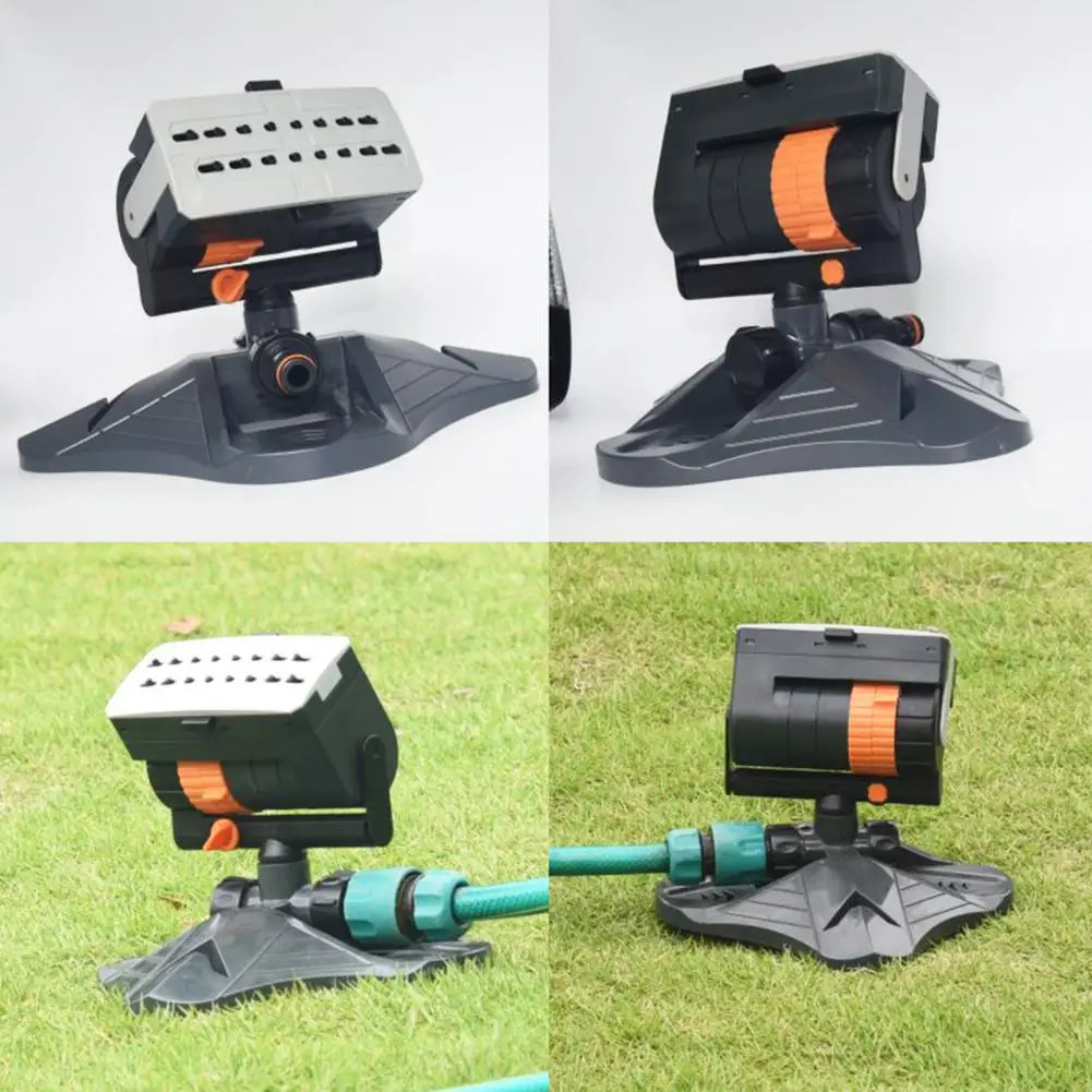 High-quality Garden Sprinkler Highly Efficient 360-degree Rotating Tripod Sprinkler for Area Irrigation with 16 Holes Design 4