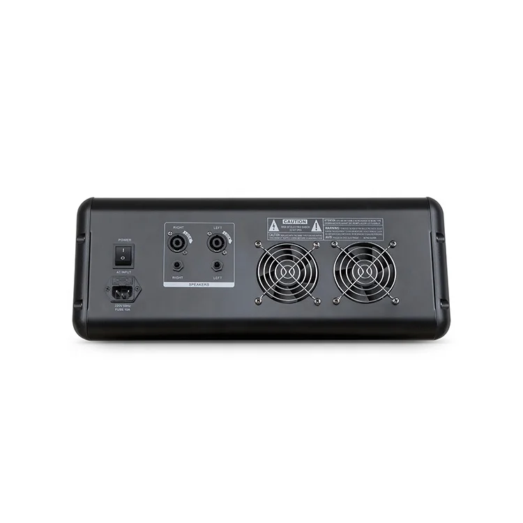 DMR série 8/12/16CH nouveauté 128DSP amplificateur Bluetooth mélangeur Audio avec 350 W/600 W * 2CH/double 9 bandes EQ/48 V fantôme/coupe basse