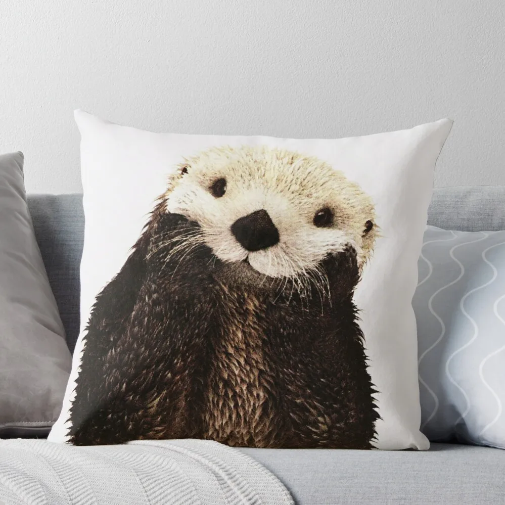 

Otters Gonna Ott Throw Pillow Sofa Cushion Christmas Covers