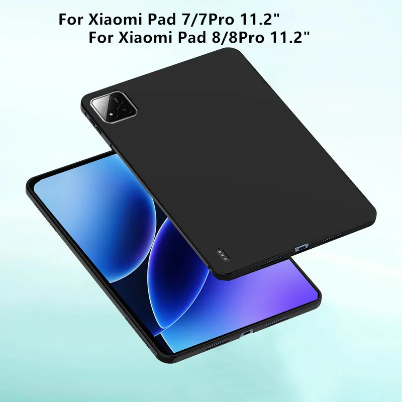 

Case For Xiaomi Pad 8 2025 MiPad 8 Pro 11.2 inch Silicon Soft TPU Cover for Mipad 7 pad 7Pro 11.2" Airbag Anti-drop tablet funda