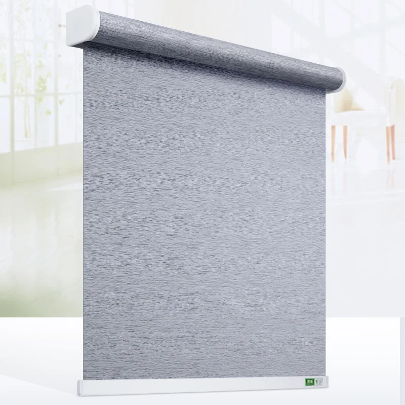 

2025Custom Made Electric Linen Roller Blind Manual Blinds Motorized Roller Blinds Persianas Simple Rolling Window Shades