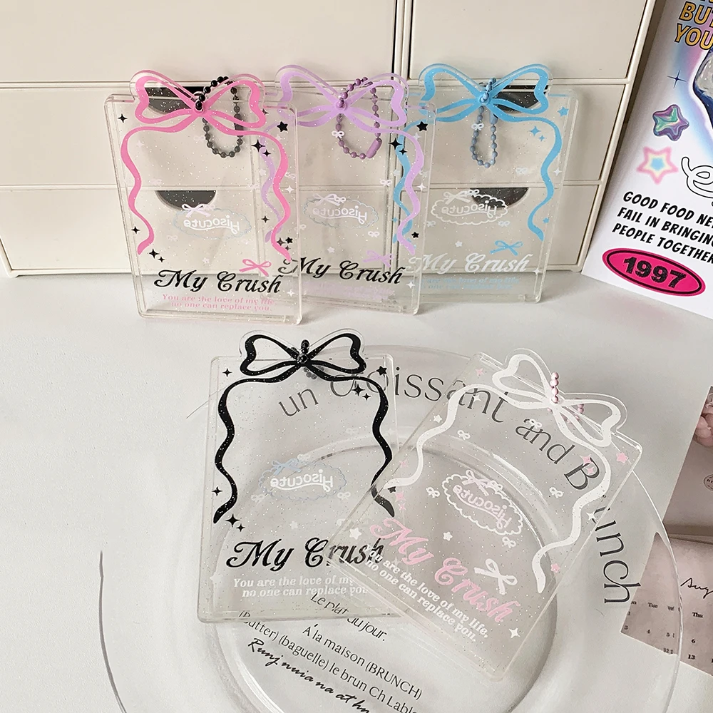 Photocard Holder 3 Inch Mini Picture Frame for Photos Frame for Tabletop Detachable Mini Photocard Holder Table Decor