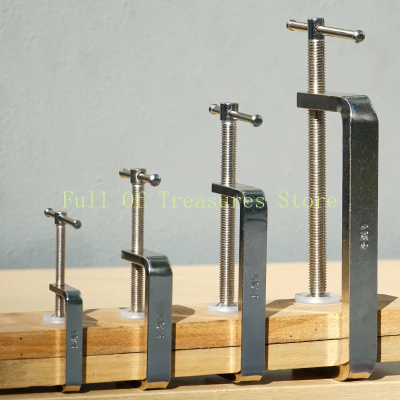 G-shaped clamp, woodworking clamp, fixing fixture, wooden board clamp, strong F-clamp, woodworking clamp