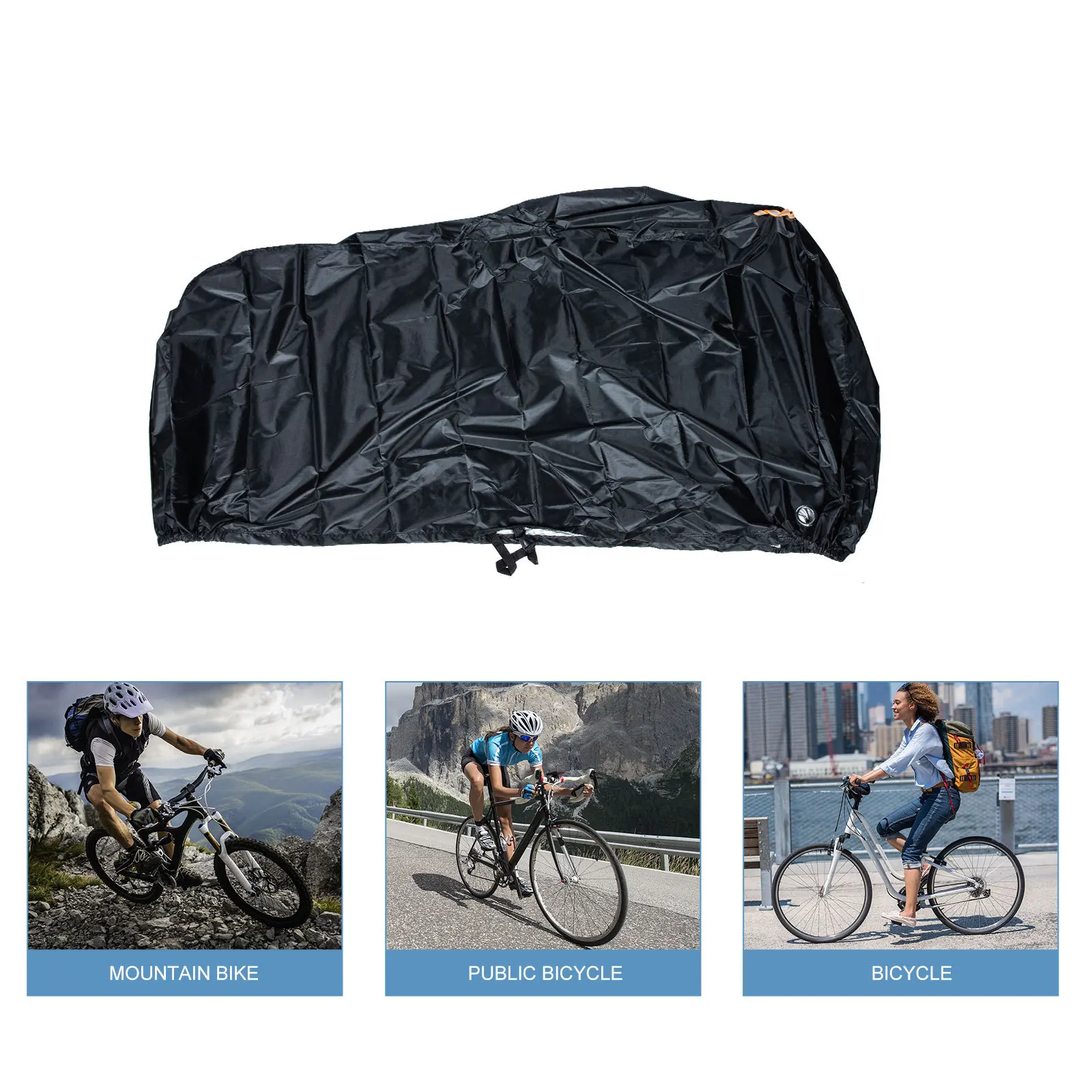 Bicycle Cover Waterproof Durable Bike Protector For Mountain Road Folding Bikes All Weather Protection Bike Cover