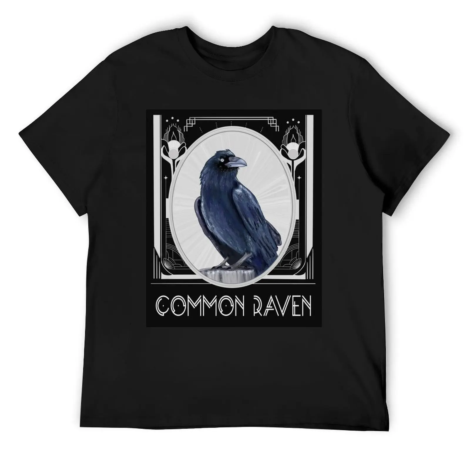 

Art Nouveau Raven T-Shirt Funny t-shirts football t shirt valentines clothes plain t shirts men