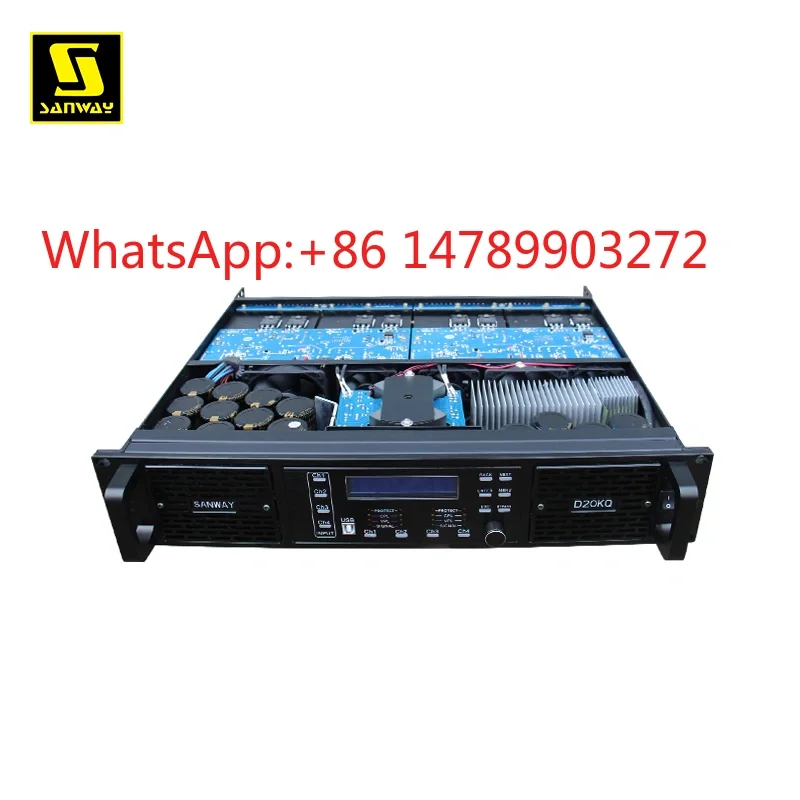 

4 Channel Class D Amplifier High Power Outdoor Subwoofer Audio Equipment