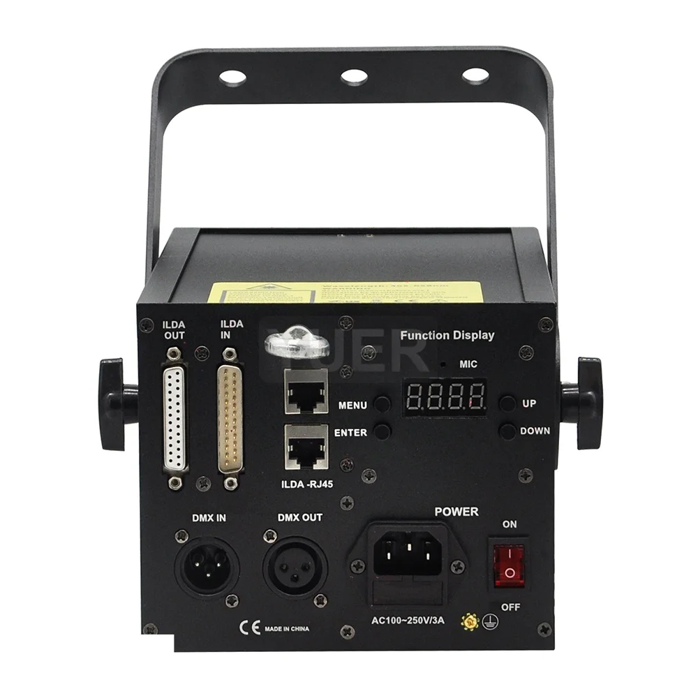1W 2W 3W With ILDA Stage 3D Animation Scanner DJ Laser Light DMX Beam Projector Bar Club Disco Christmas Party Wedding Show