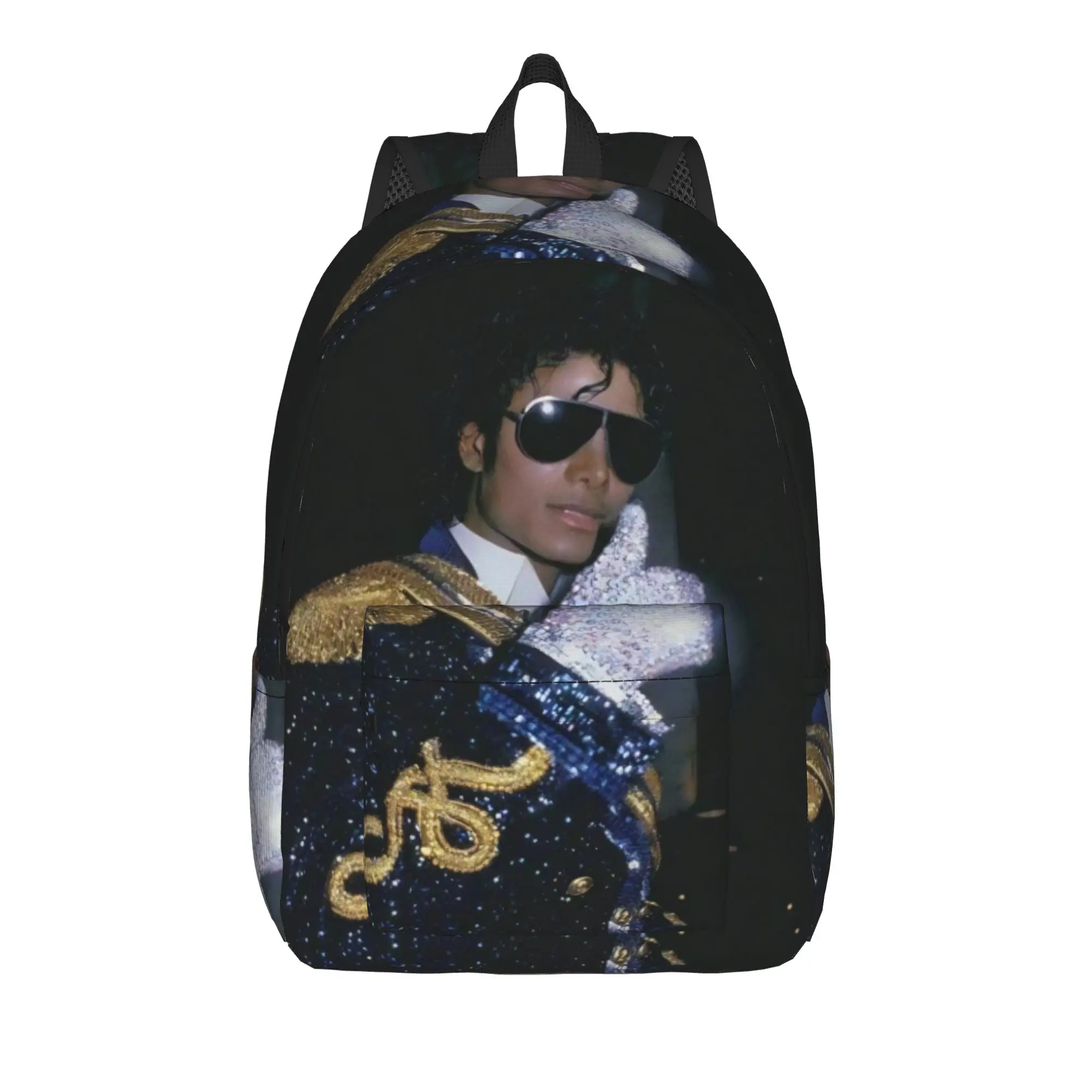 Michael Jacksons Musical Movie 2026 Backpack for Men Women Cool Student Business Daypack  Laptop Canvas Bags Gift