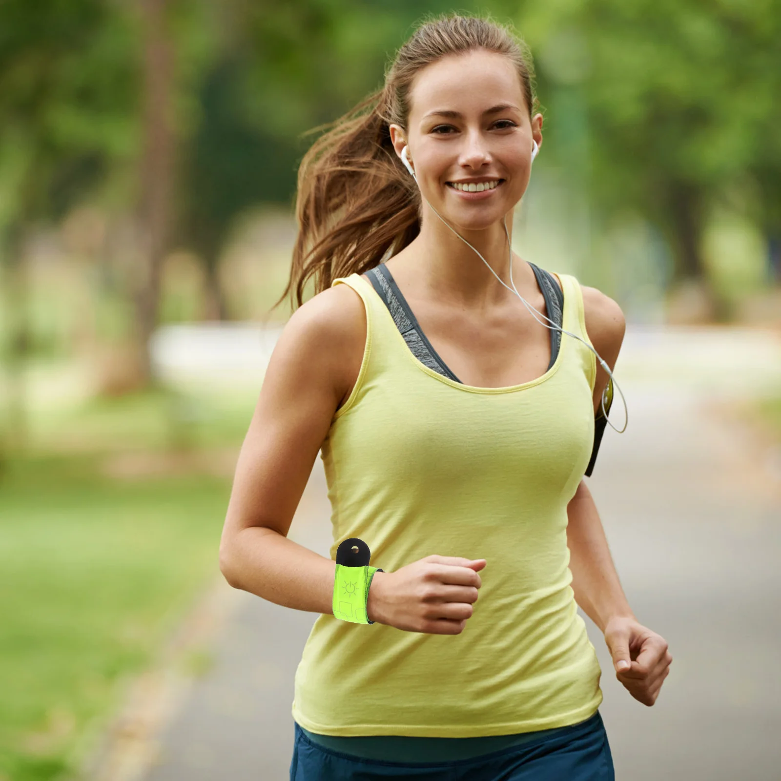 4 قطعة Led الحصان الكاحل يلتف قابلة للشحن عالية السطوع معدات السلامة لركوب الليل الجري ركوب الدراجات المشي الأنشطة في الهواء الطلق #5