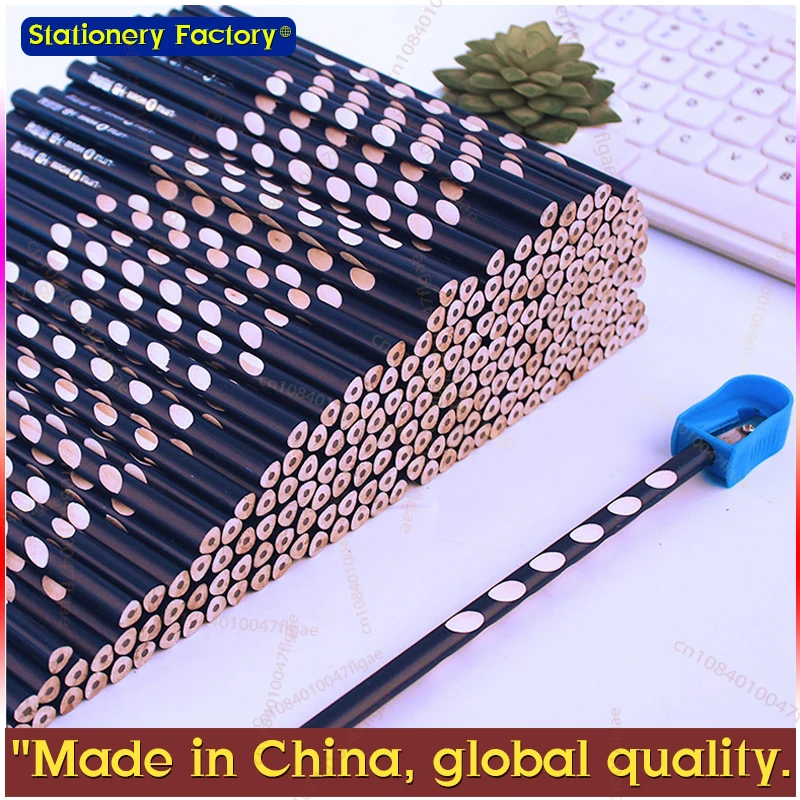 30 Pcs 2B/HB Grip Graphite EcoPencils for General Purpose Use,Student Gift ,Grip Dots and Triangular Shape BREAK RESISTANT LEADS image 6