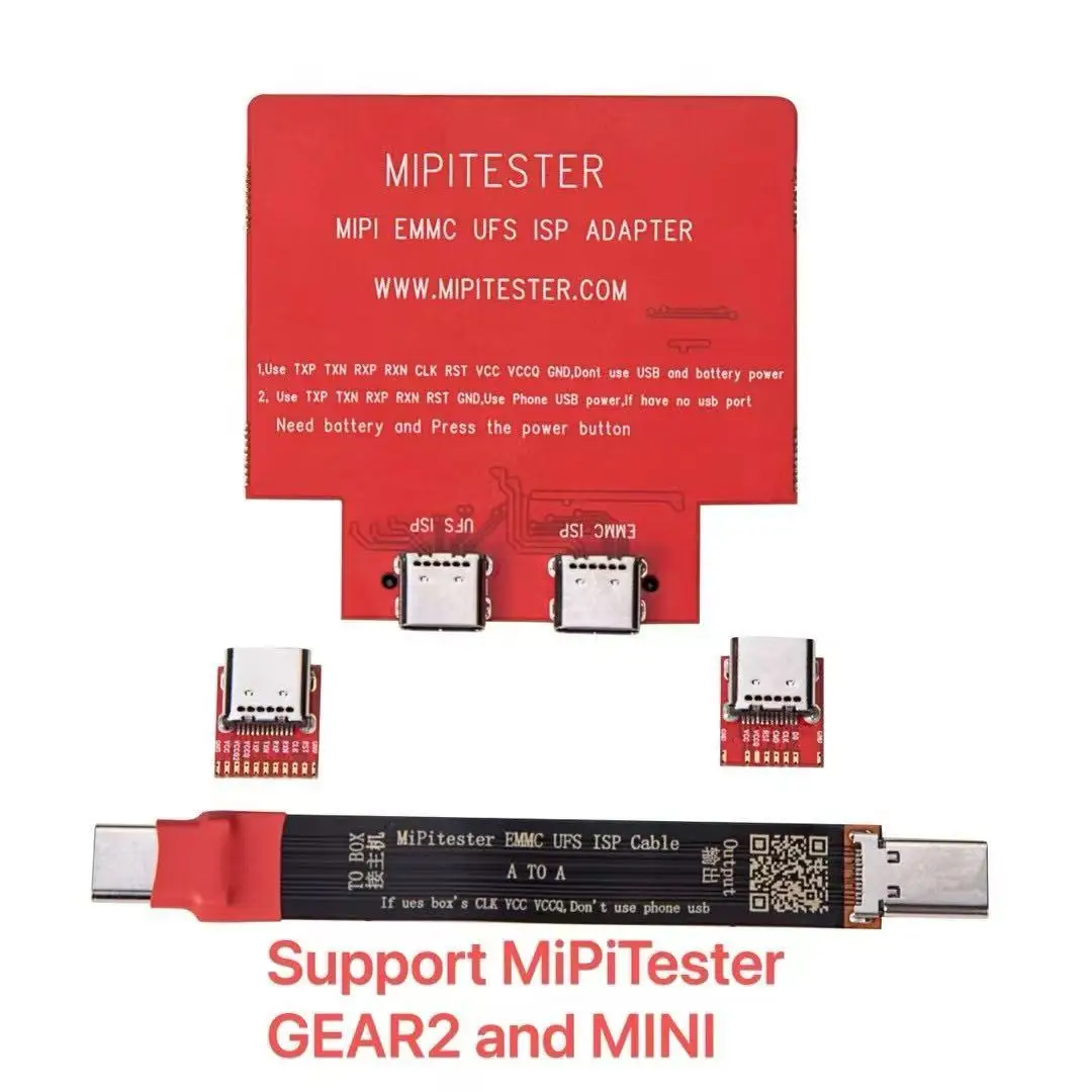 MIPI adapter Support Easyjtag/BGA254 Socket Modify ICfriend FPC ISP Cable/MIPItester EMMC UFS ISP Cable A to A image 2