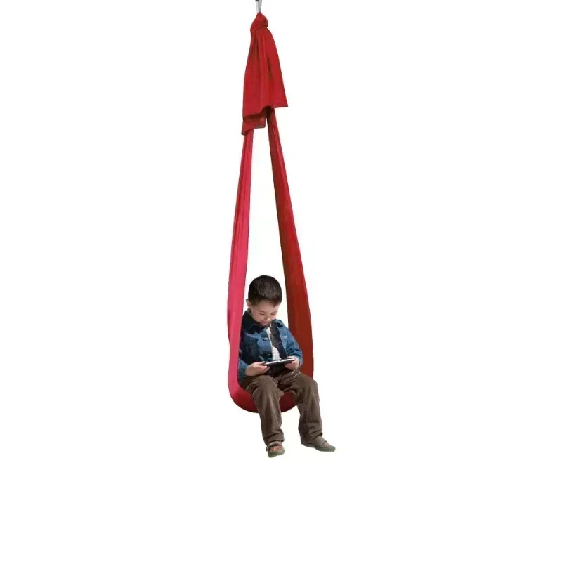 Children's Elastic Swing Sensory Training Alleviates Autism Indoor Swing Hammock Swing Outdoor Swing Chair Hammock image 6