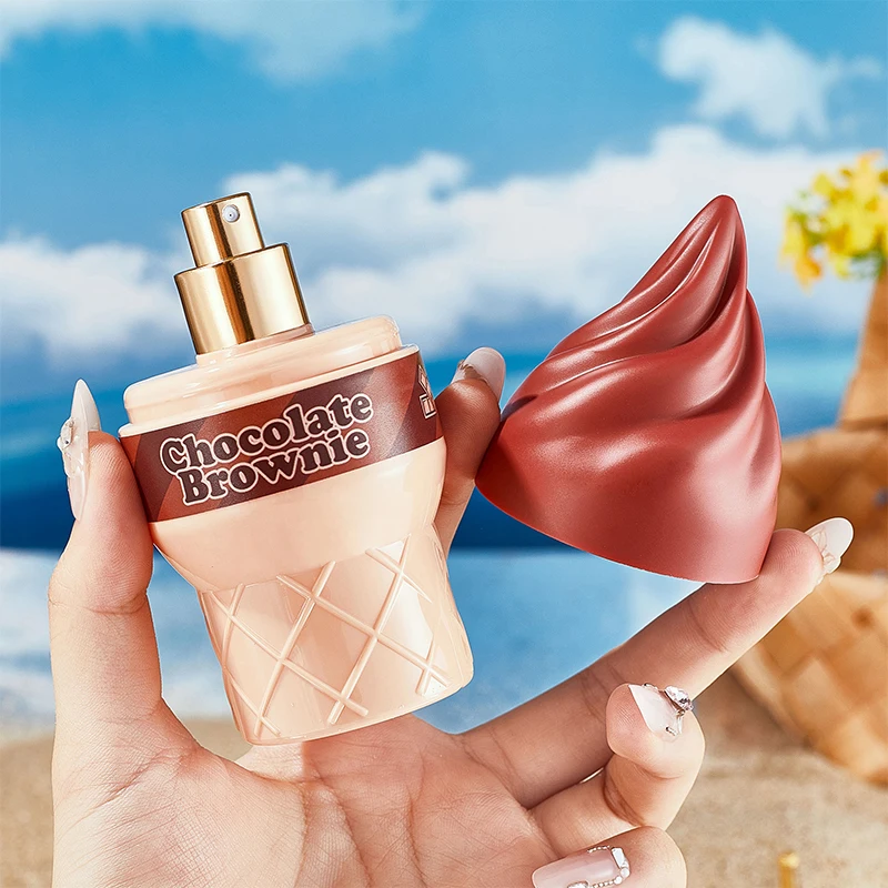 عطر على شكل آيس كريم إبداعي ماركة كريم كاكاو شوكولاتة عطر محايد عطر فانيليا طازج جورميه أو دو تواليت