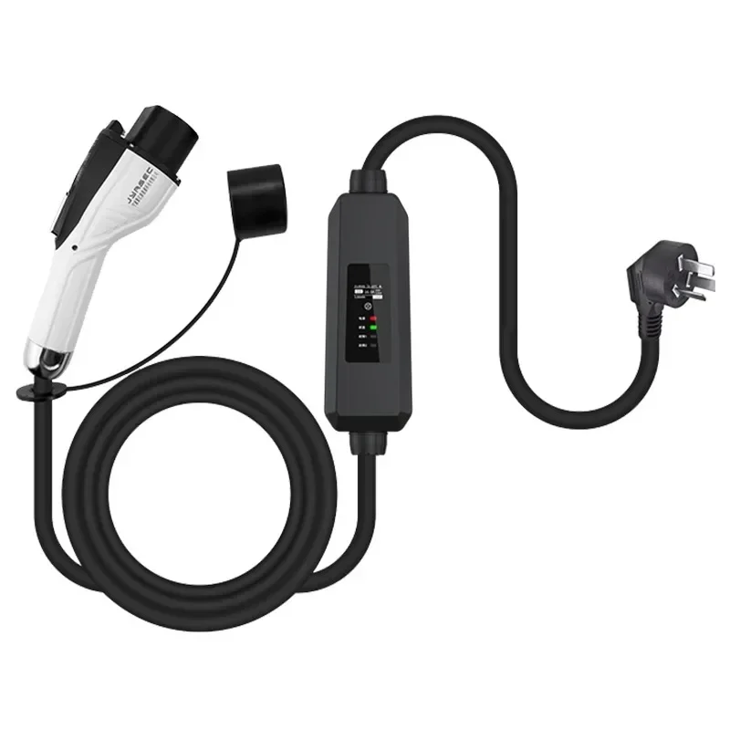 PENODA OEM ODM Factory 16A J1772 Charger Type1 Plug To Schuko Plug 3.5 KW Portable EV Charger Station