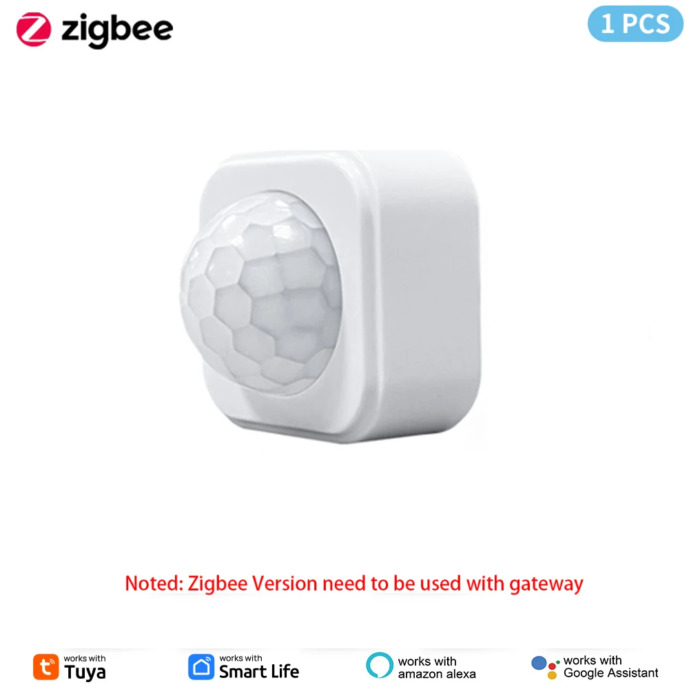 1- 10PCS Tuya Zigbee PIR Motion Sensor Detektor Sicherheit Smart Leben Tuya Zigbee Bewegung PIR Detektor braucht Zigbee Gateway/Hub