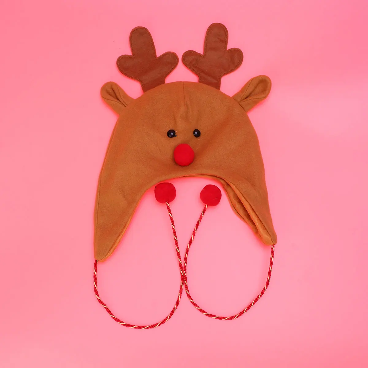 

Deer Hat Festive Atmosphere Party Christmas Hats Aldult Cartoon Design Comfortable Wear