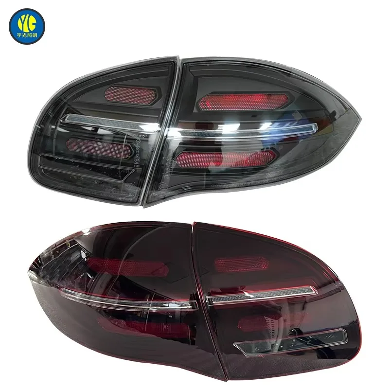 958.1 Upgraded Rear Fog Taillights, High Bright LED Lamp, Waterproof Auto Rear Lighting Parts 2011-2014