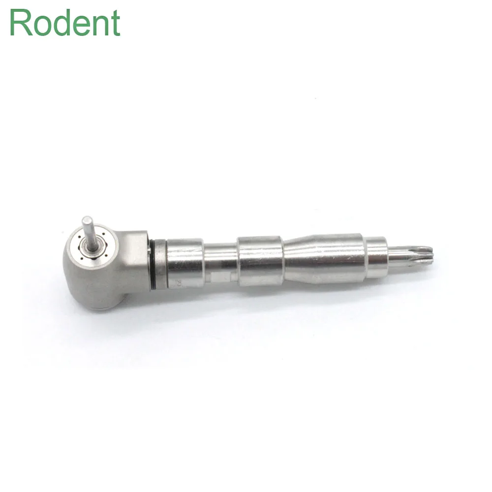 1:5 Push Button Low Speed Fiber Optic Contra Angle Handpiece Dental Equipment With Red Ring X95L