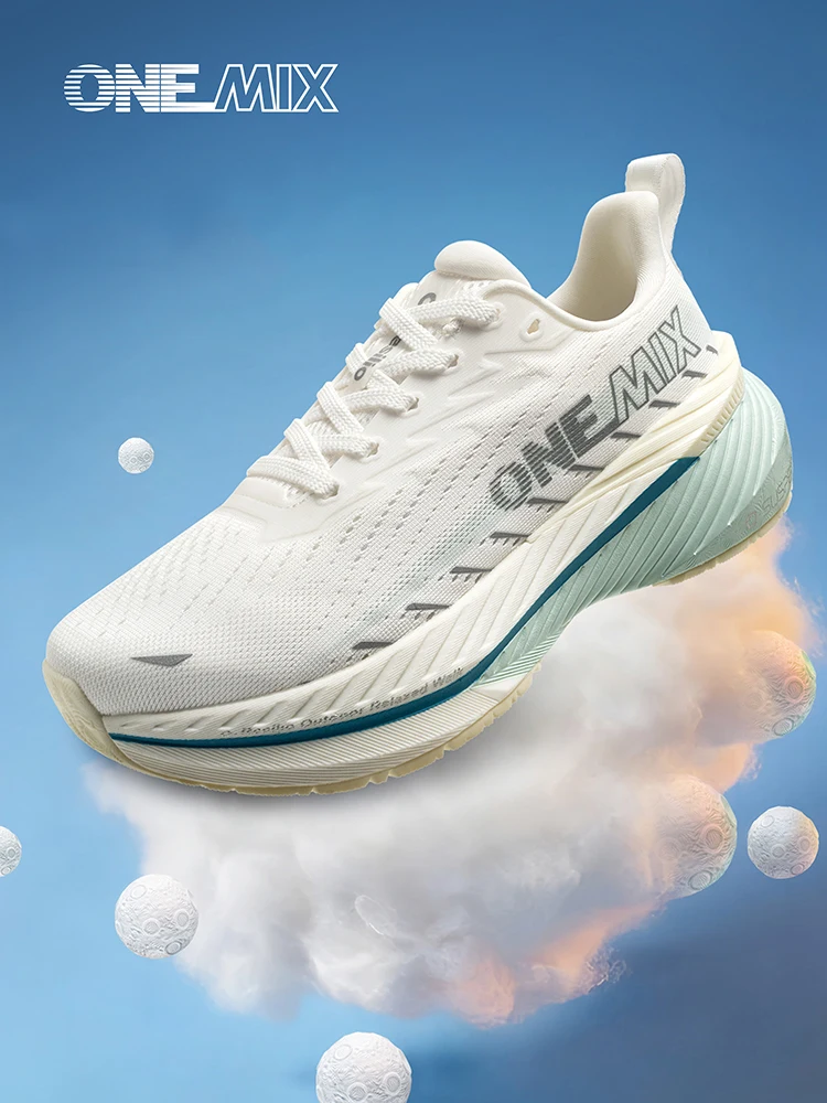 ONEMIX – leichte Laufschuhe für Damen und Herren, stabil dämpfende Sportschuhe, sprungfeste Wanderschuhe für den Außenbereich, neu – Detail 4