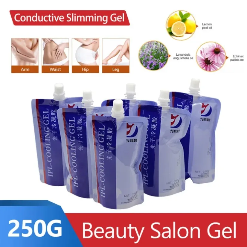 

Accessory Quality 250G Ultrasonic Cold Cool Gel For Cavitation R-F Laser Body Slimming Machines