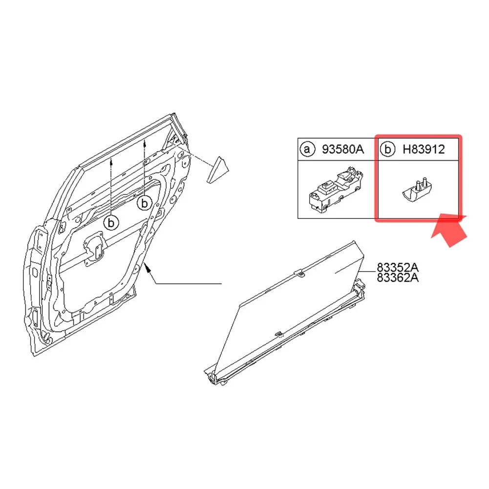 

4pcs Curtain Hook For Hyundai Santa Plastic Rear Sun Shade Blind Curtain Hook Electric Components For Hyundai Santa