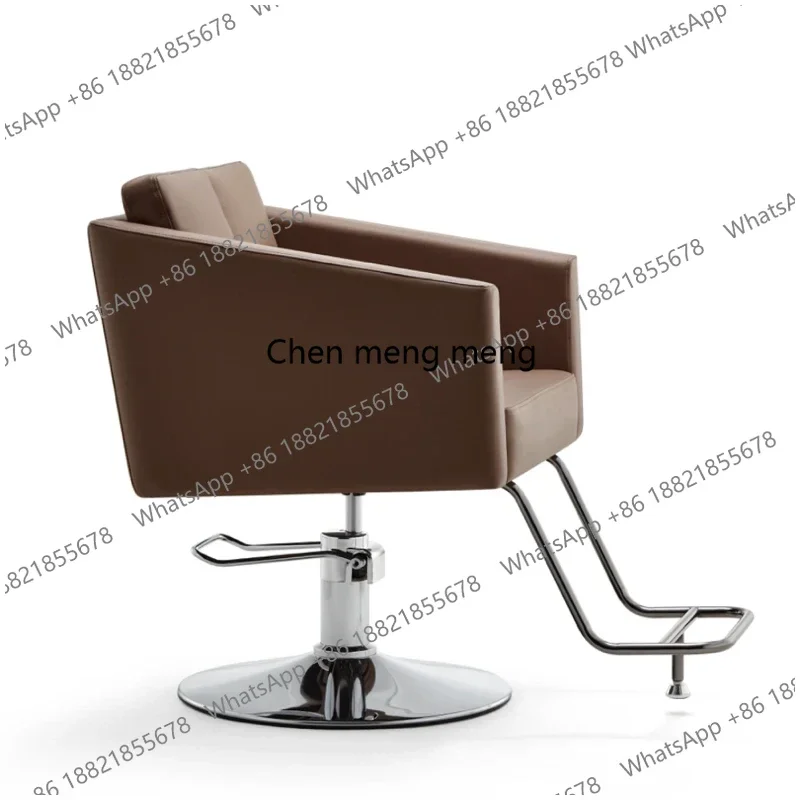 

Nordic Professional Barber Chairs Luxury Modern Hairdresser Lift Barber Chair Comfort Simple Commercial Furniture Barbearia