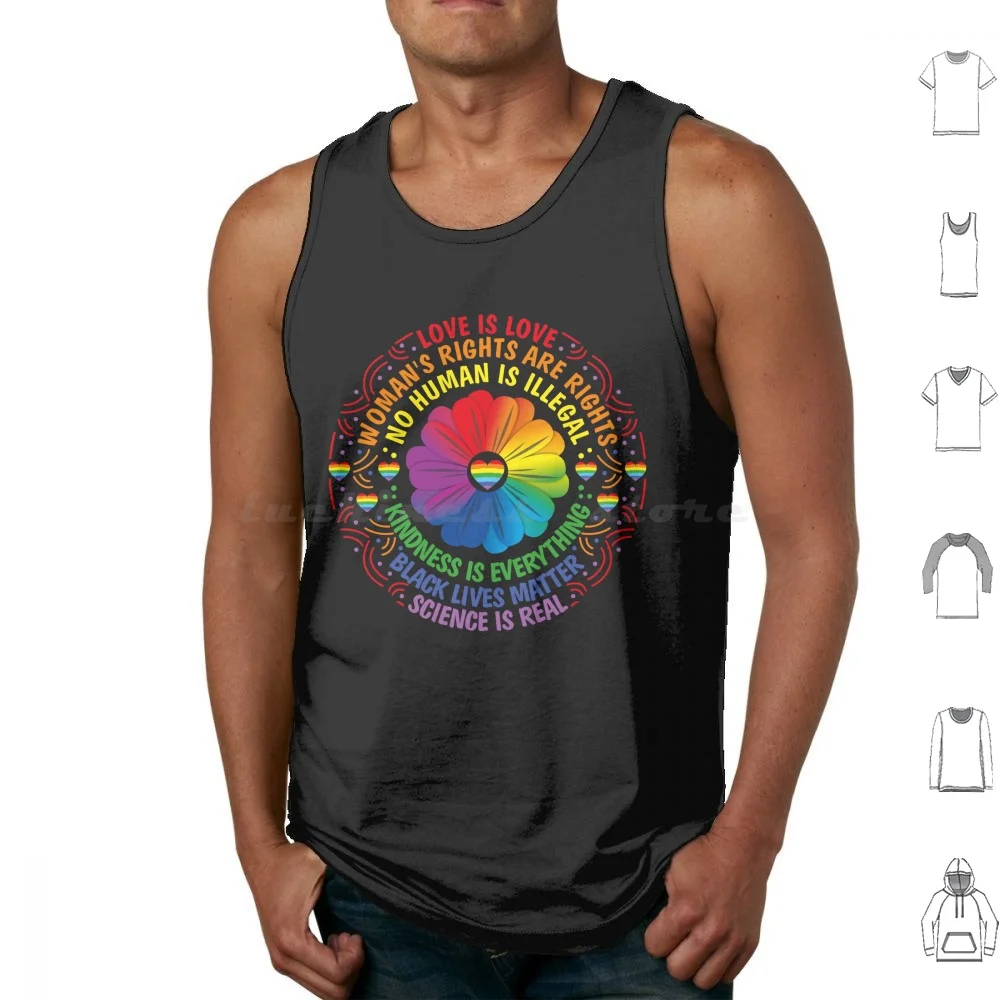 

Наука настоящая Black Lives Matter No Human Is Illegal Love Is Love Права женских прав Kindess Is Everything Футболка Большая