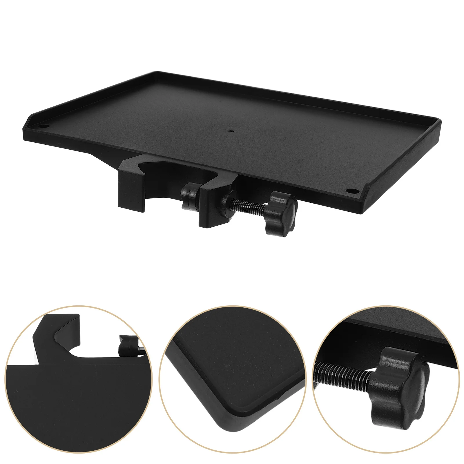 

3Pcs Mic Stand Tray ABS Wear Resistant Sound Card Holder Live Streaming Live Broadcast Rack Microphone Stand Tray