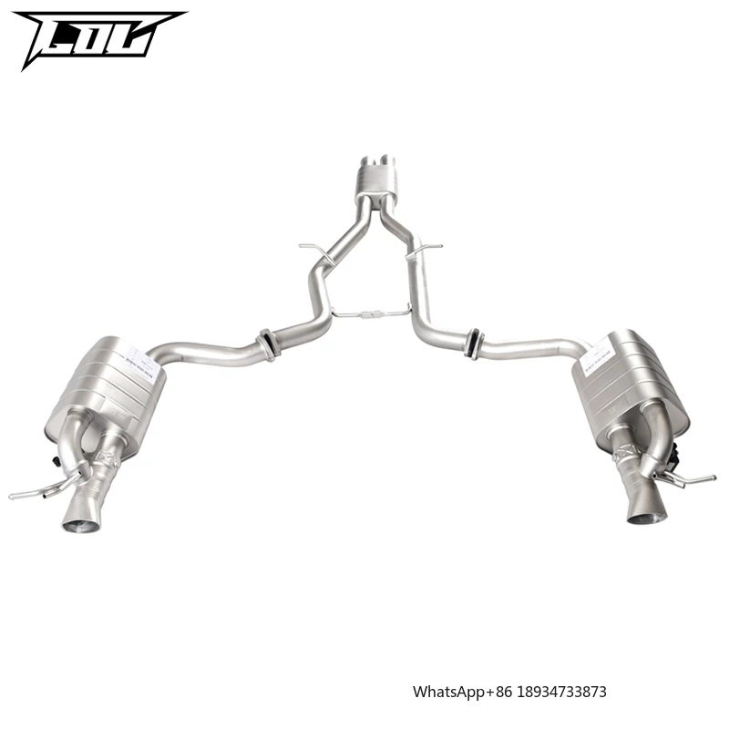 Catback Exhaust For Mercedes-Benz CLS300 2011-2017 Racing Car Exhaust System Stainless Steel SUS304 Exhaust Pipe