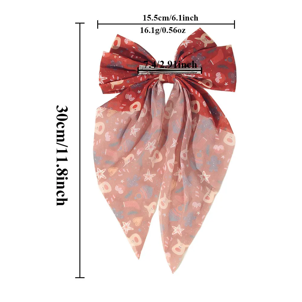 1PC New Children's Bow Clip Sweet Cute Bow Clip for Children Teenagers  Party and Dance Party Decorations Girl Hair Accessories