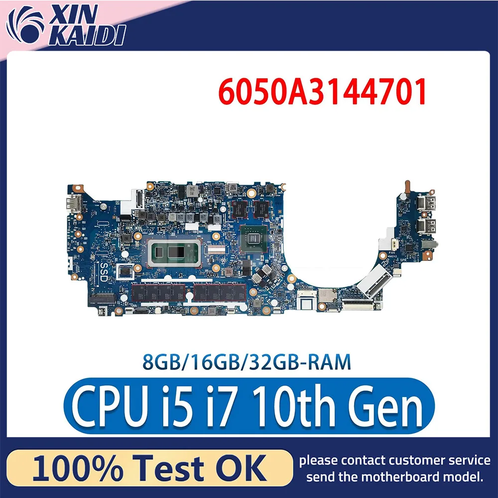 

6050A3144701-MB-A01 для HP Zbook Firefly 14 G7, материнская плата для ноутбука, процессор I5 I7-10th, графический процессор, 4 ГБ оперативной памяти: 16 ГБ M07114-001 M07113-001 M07117-001