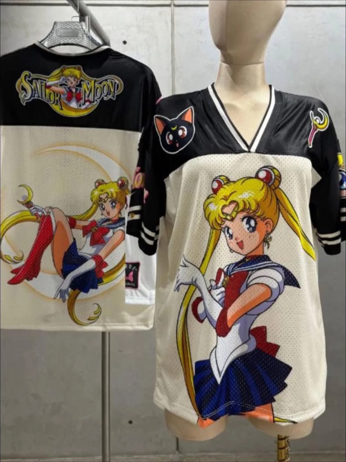 Camiseta Retro de Sailor Moon para el Verano 2026, Camiseta Deportiva Unisex para Hombre, Niños y Familiares, con Estampado 3D de Manga Corta y Talla Grande