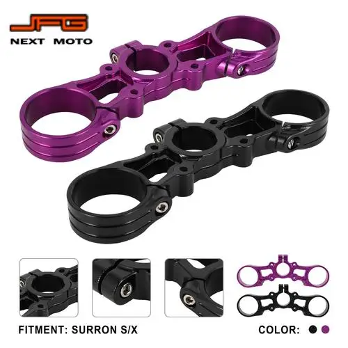 

Yoke Plate Upper Top Triple Tree Clamp For Lightbee Surron S X Steering Stem Link Yoke Front Bracket Aluminum Motorcycle Parts
