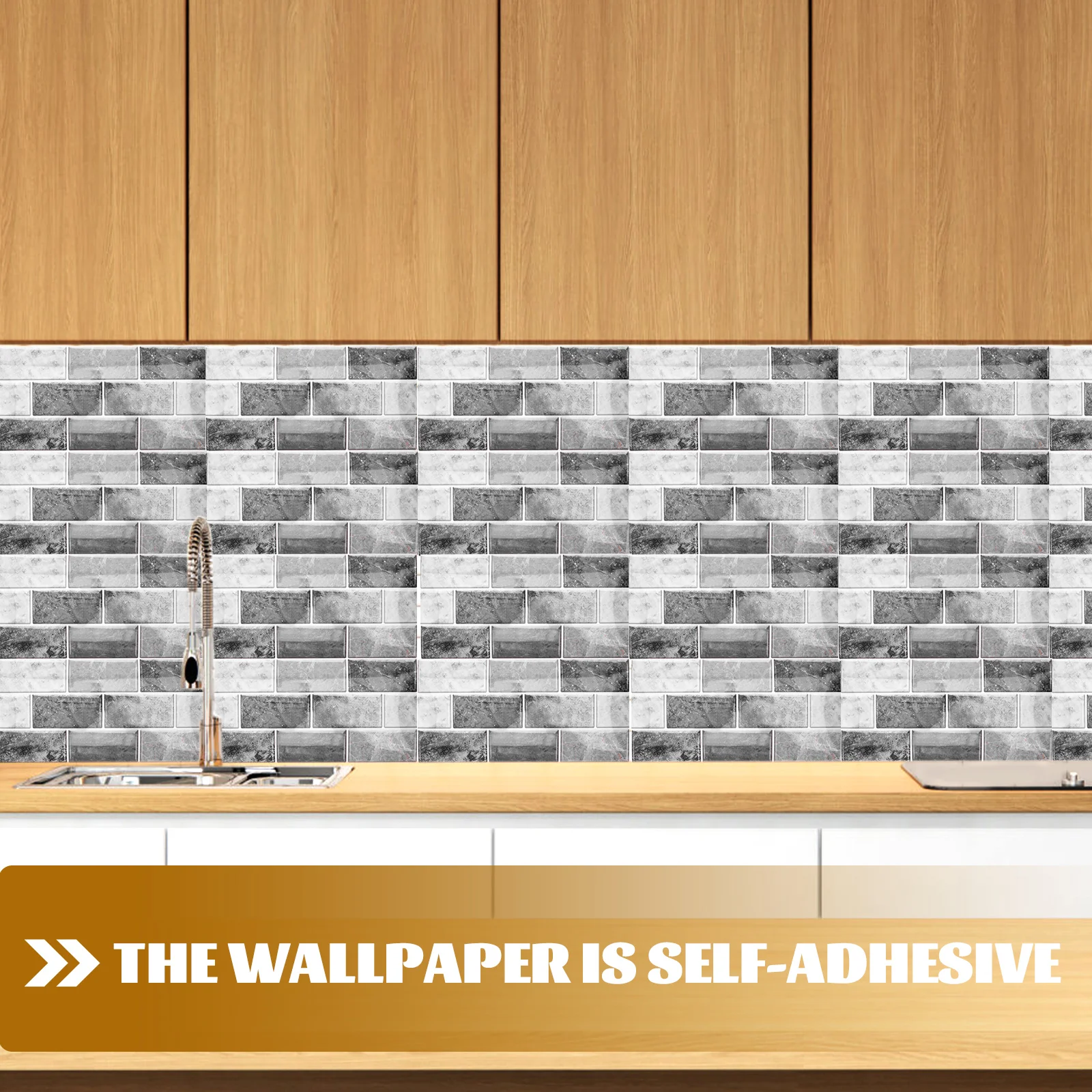 

6 листов искусственных водонепроницаемых и маслостойких наклеек, домашний декор, настенная плитка, ПВХ плитка