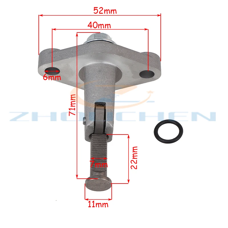 

Motorcycle Cam Timing Chain Adjuster Tensioner For ZongShen ZS 1P60YMJ W150 155Z 150cc 155cc Horizontal Kick Starter Engine Dirt